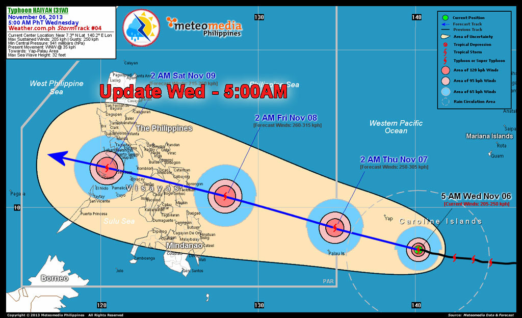 Haiyan Yolanda update-wed-5am