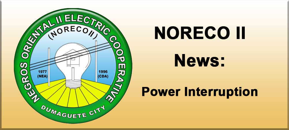 NORECO II Power Interruption