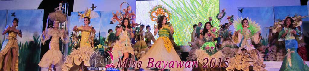 Miss Bayawan 2015 Coronation Night 