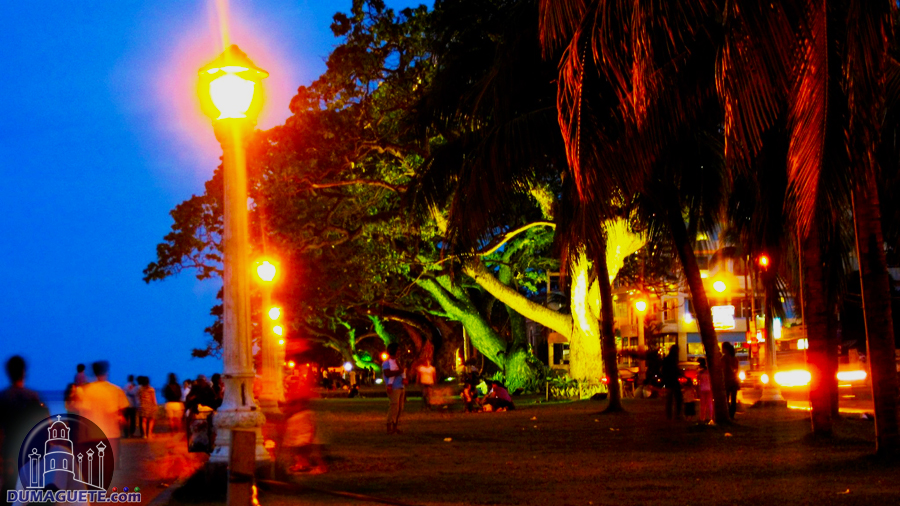 Rizal Boulevard Dumaguete City Night View