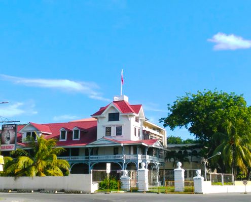 Silliman Hall at the Boulevard