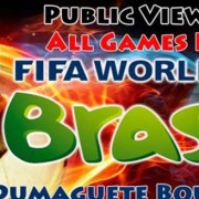 worldcup Brazil View at Dumaguete Boulevard