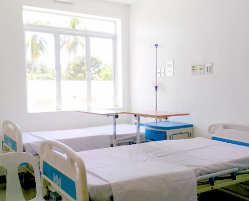 Negros Oriental Provincial Hospital New Building new air conditioner double bed room 2nd floor