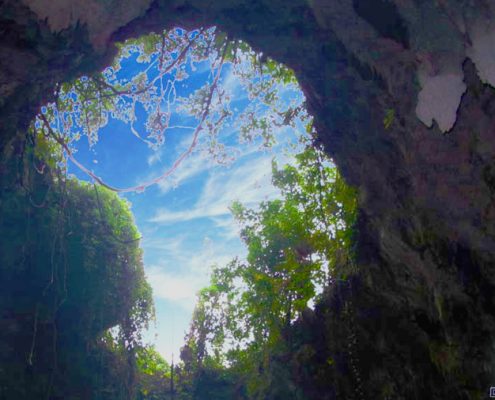 Panligawan Cave Mabinay Bulwang means holes