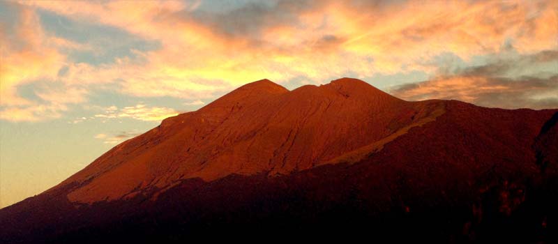 Mount Kanlaon at sunrise