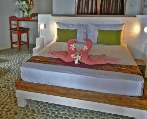 Bedroom at Kawayan Holiday Resort
