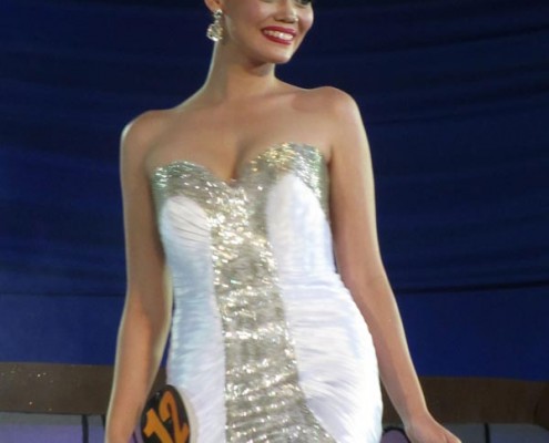 Miss Negros Oriental candidates in evening gown