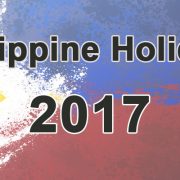 Philippine Holidays 2017