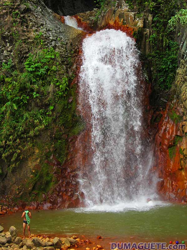 Pulangbato Falls In Valencia Dumaguete Negros Oriental