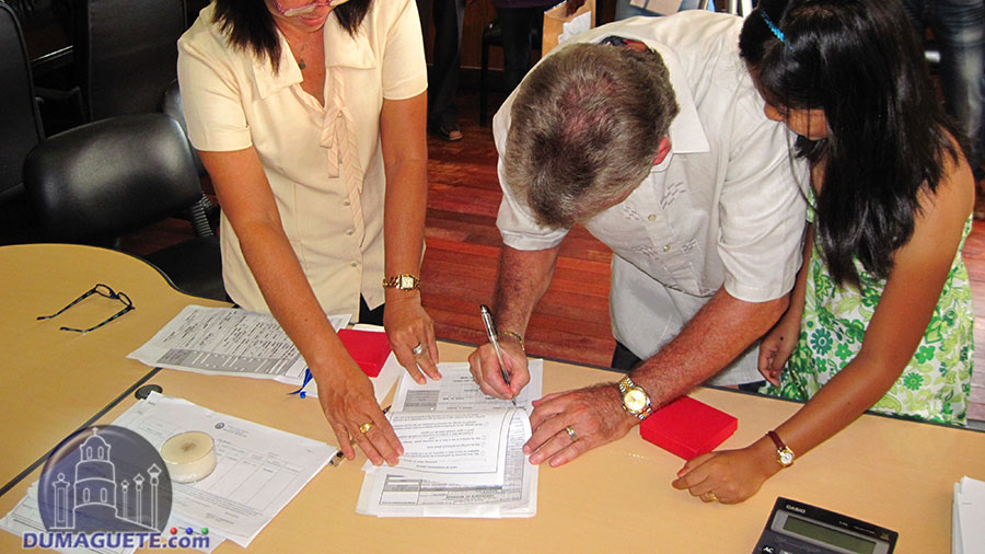 Dumaguete City Local Civil Registrar - Marriage License