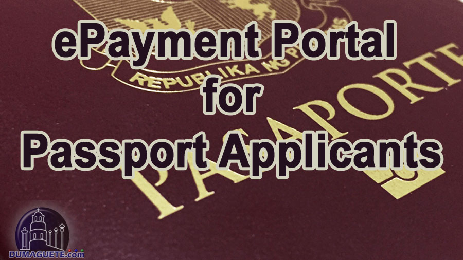 DFA Office - ePayment for Passport Applicants