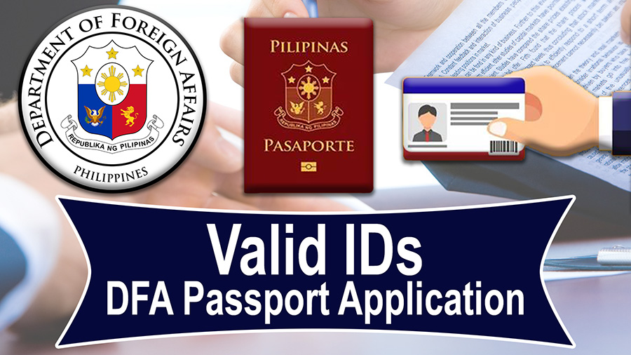 Passport Valid Ids And Supporting Documents Video Dfa 1626