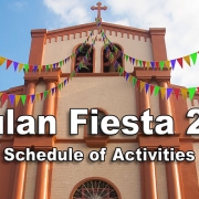 Sibulan Fiesta 2019 - Schedule of Activities