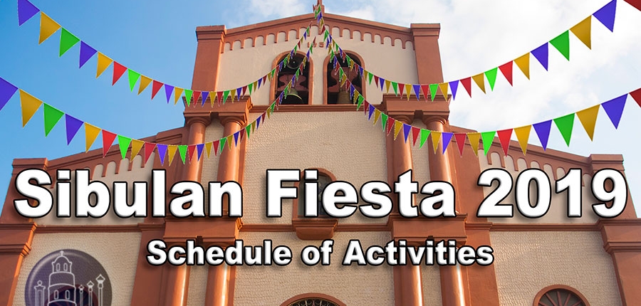 Sibulan Fiesta 2019 - Schedule of Activities