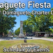 Dumaguete Fiesta 2019 - Schedule of Events