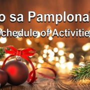 Pasko sa Pamplona 2019 – Schedule of Activities