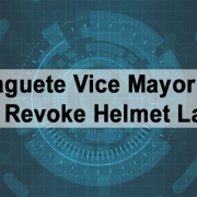 Dumaguete Vice Mayor Asks to Revoke Helmet Law