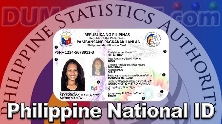 Philippine National ID in Dumaguete City