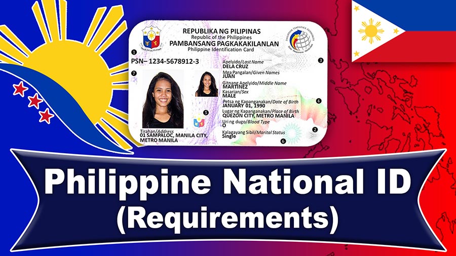 Philippine National ID – Requirements 2020 FILIPINO 