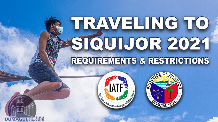 Traveling to Siquijor 2021(Requirements & Restrictions)