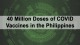 40 Million Doses of COVID Vaccines in the Philippines