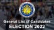Dumaguete City & Negros Oriental Candidates for Election 2022