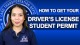 How to get a Student Permit - Driver's License (2021)