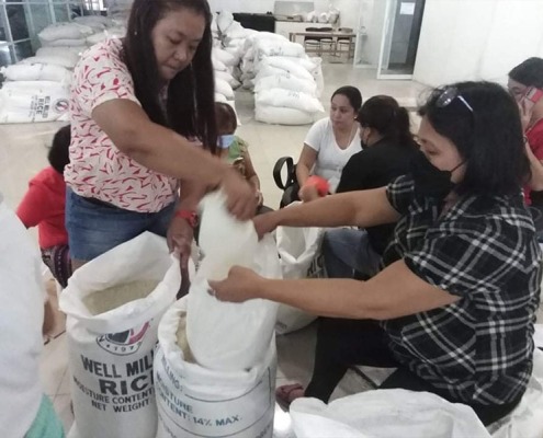 Provincial Government of Negros Oriental - Typhoon Odette Rice Packaging
