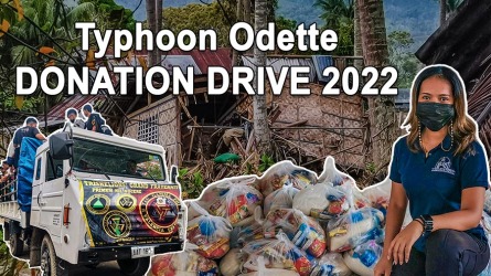 Typhoon Odette – 1st Donation Drive 2022 – Video