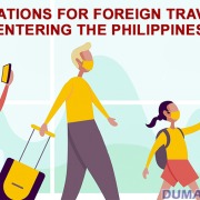 Regulations for Foreign Travelers Entering the Philippines (UPDATE February 07, 2022)
