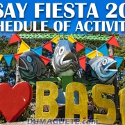 Basay Fiesta 2022 Schedule of Activities