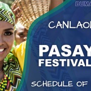 Canlaon City Pasayaw Festival 2022 – Schedule of Events