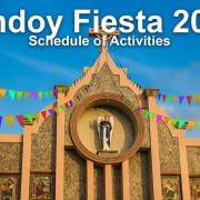 Bindoy Fiesta 2022 – Schedule of Activities