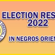 Election Results 2022 in Negros Oriental
