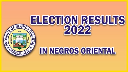 Election Results 2022 in Negros Oriental
