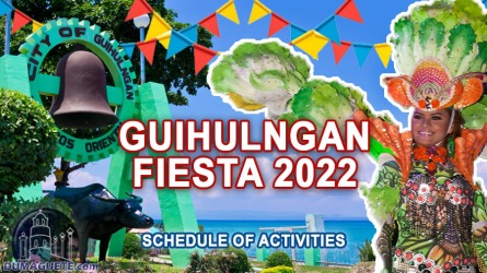 Guihulngan Fiesta 2022 – Schedule of Activities