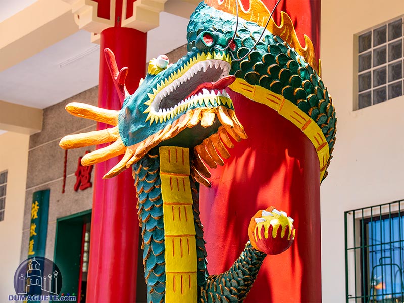 Dumaguete Chinese Bell Church - Chinese Dragon