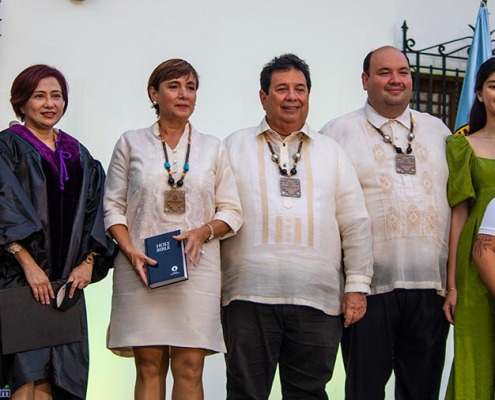 Dumaguete City Oathtaking 2022 - Vice Mayor Maria Isabel Longa Sagarbarri Family