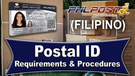 Philippine Postal ID – Requirements & Procedures (FILIPINO)