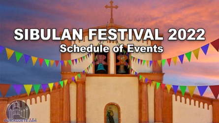 Sibulan Festival 2022 Schedule of Events