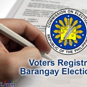 Barangay Election 2022 – Start of Registration!