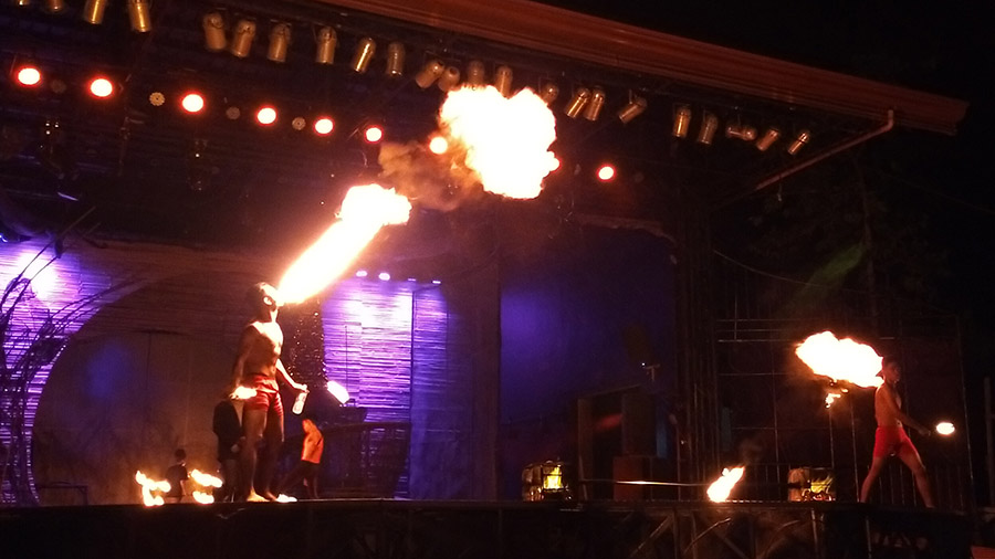 Dapitan Gloria's Fantasy Land - Fire Show