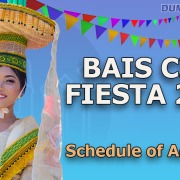 Bais City Fiesta 2022 - Schedule of Activities
