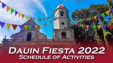 Dauin Fiesta 2022 – Schedule of Activities