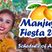 Manjuyod Fiesta 2022 - Schedule of Activities