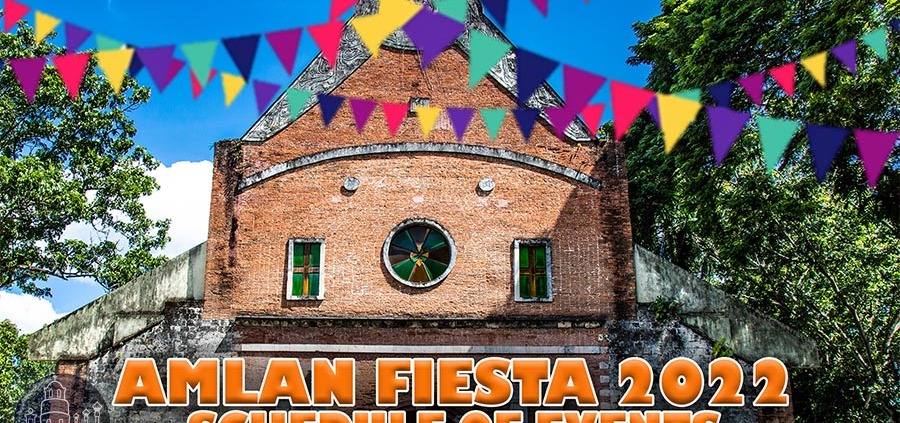 Amlan Fiesta 2022 – Schedule of Events