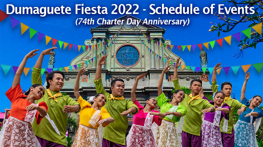 Dumaguete Fiesta 2022 - Schedule of Events