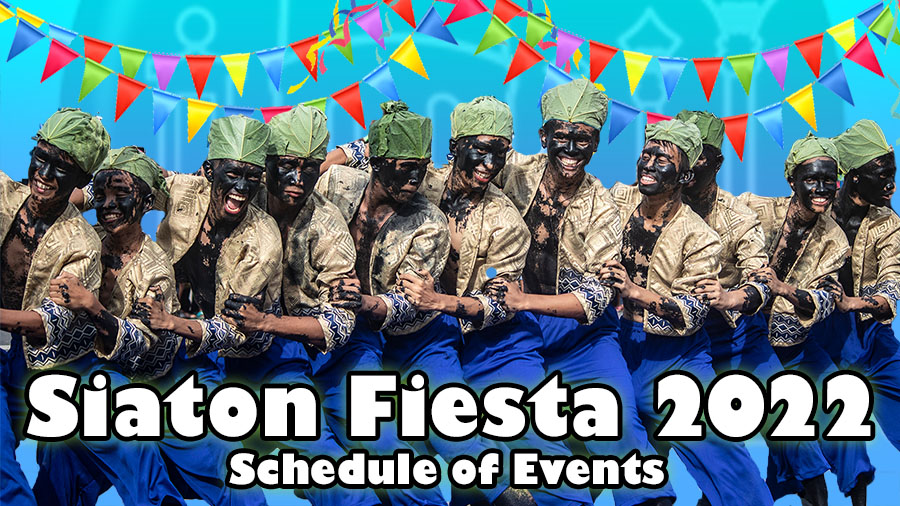Siaton Fiesta 2022 - Schedule of Events