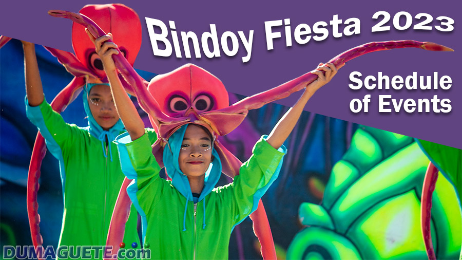 Bindoy Fiesta 2023 - Schedule of Events