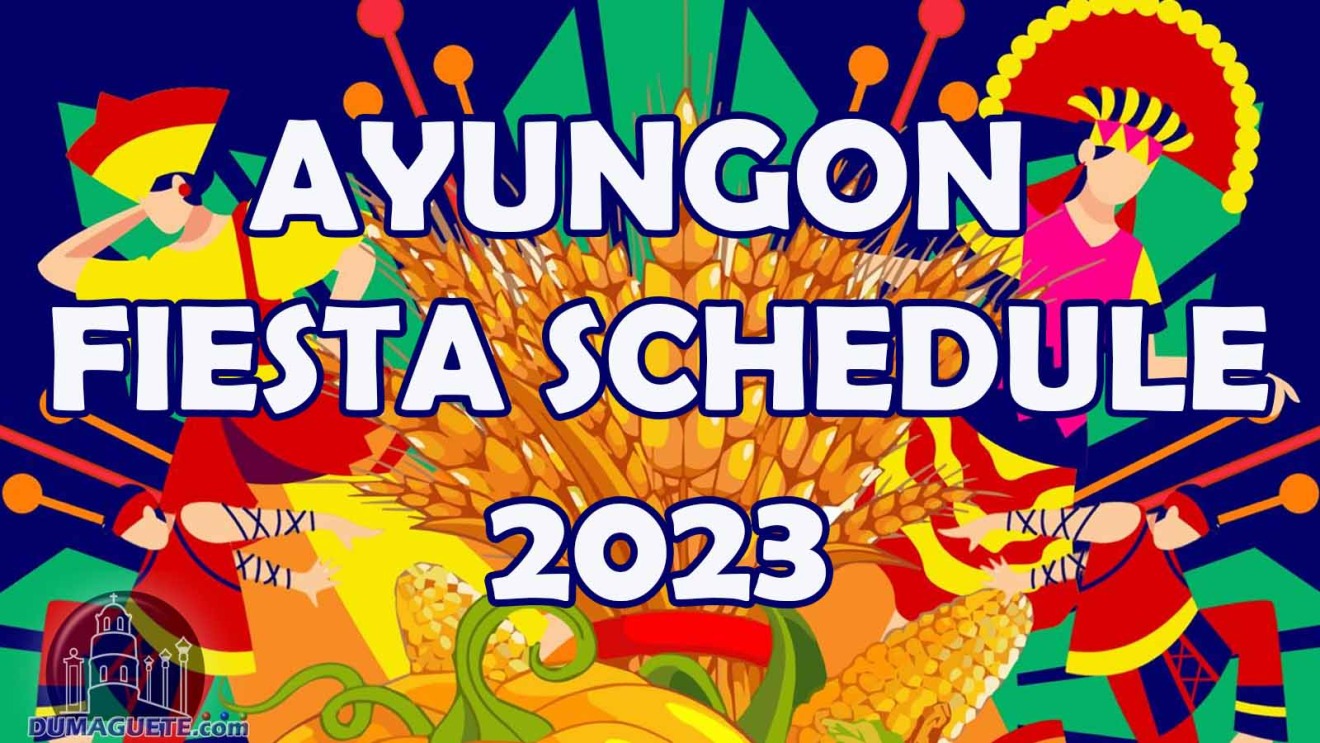 ll Ayungon Fiesta 2023 Schedule of Activities Negros Oriental
